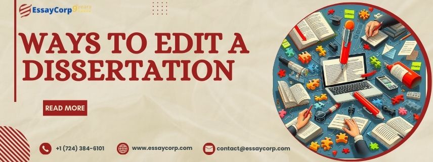 Ways to Edit a Dissertation